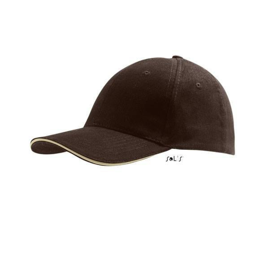 Καπέλο τζόκεϊ εξάφυλλο Sol's BUFFALO 88100