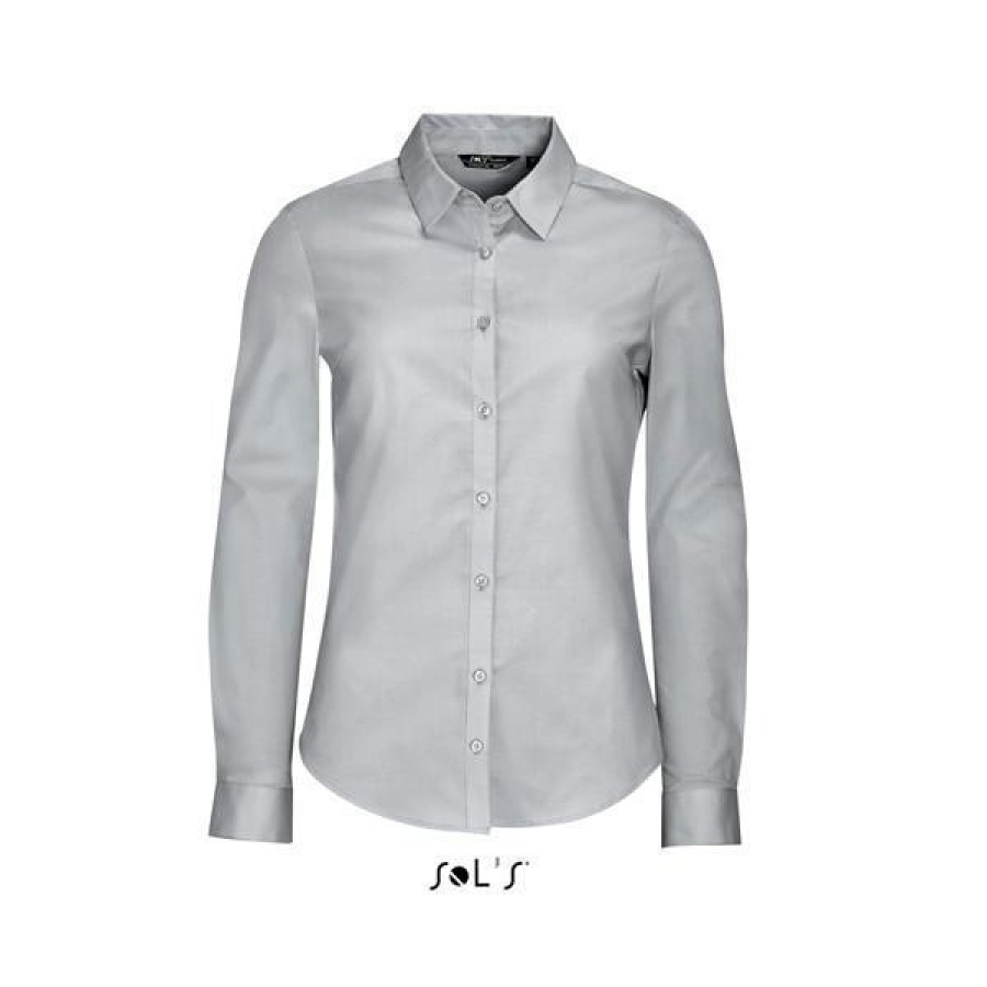 Γυναικείο ελαστικό πουκάμισο Sol's BLAKE 01427