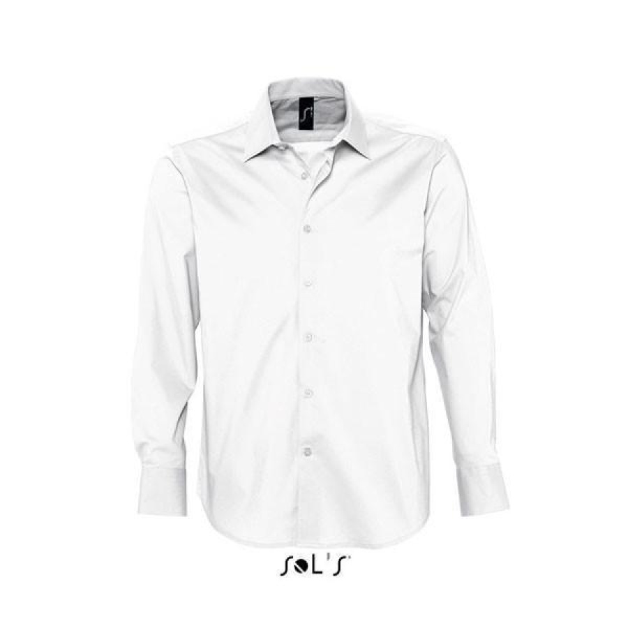 Ανδρικό ελαστικό πουκάμισο Sol's BRIGHTON 17000