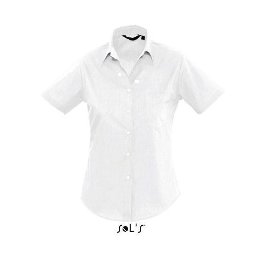 Γυναικείο κοντομάνικο πουκάμισο Sol's ESCAPE 16070