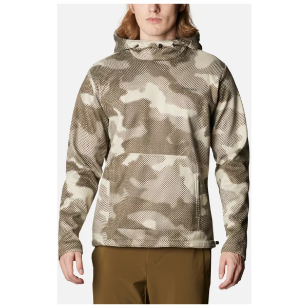 M Out Shield Ancient Fossil Ανδρική Μπλούζα Fleece Columbia