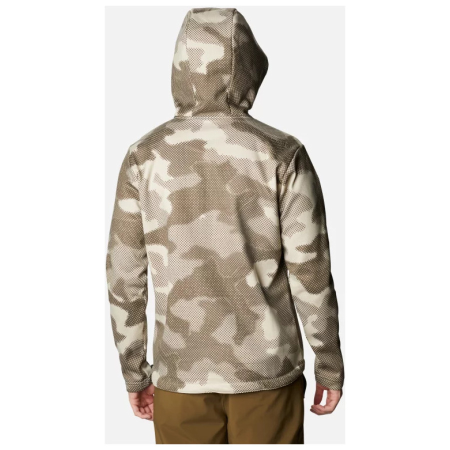 M Out Shield Ancient Fossil Ανδρική Μπλούζα Fleece Columbia