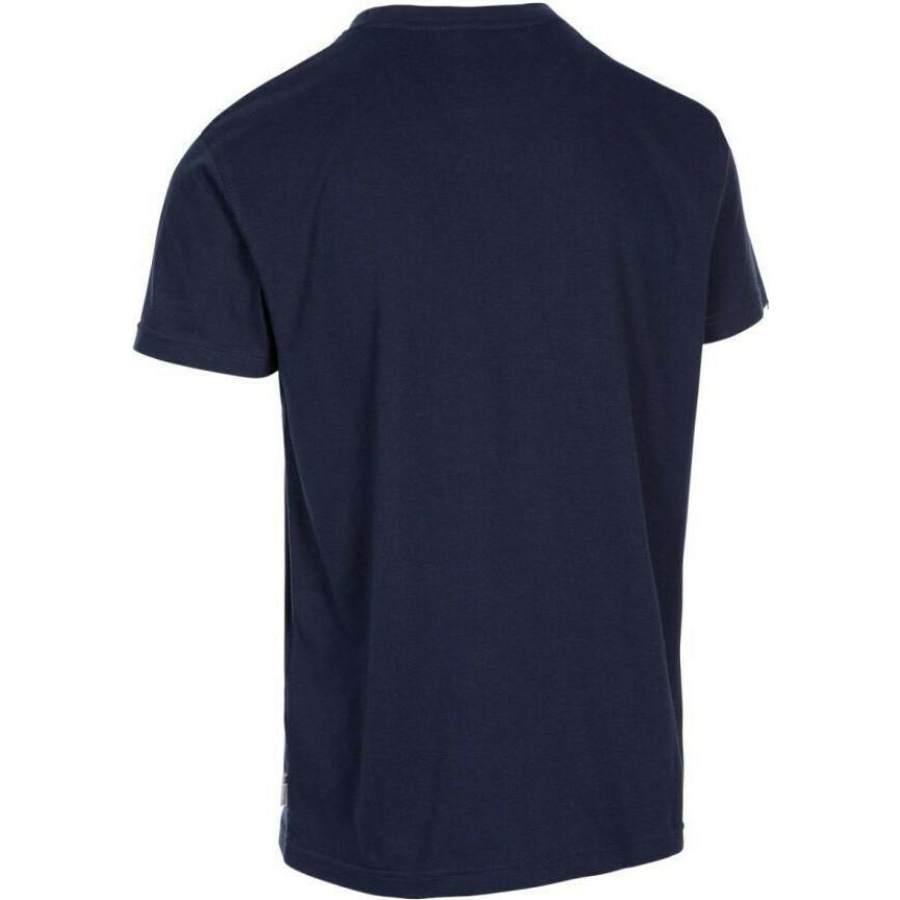 Ανδρικό T-shirtTrespass Daytona Navy Μπλε με Στάμπα