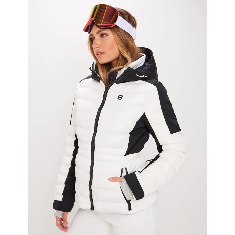 Γυναικείο μπουφάν 8848 Altitude Anoesjka W Jacket - Blanc