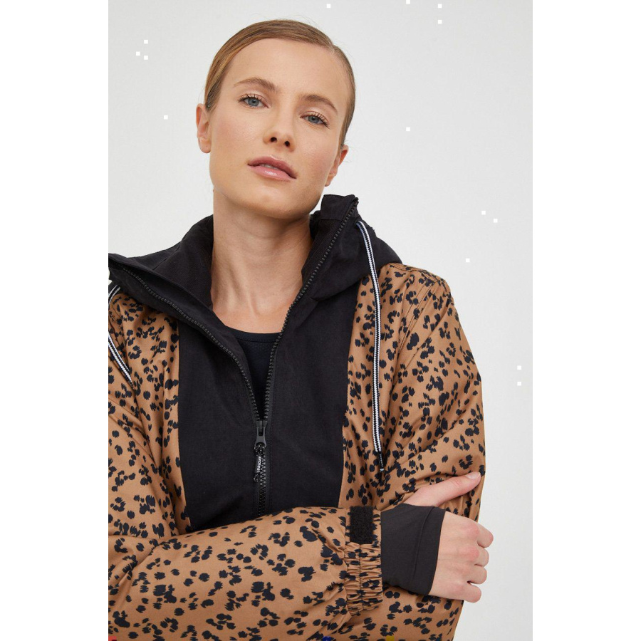 Γυναικείο μπουφάν Protest Prtmoorena Leopard anorak ski jacket