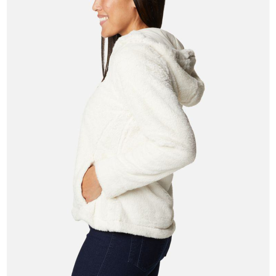 Γυναικεία Μπλούζα Columbia Bundle Up™ Hooded Pullover Chalk