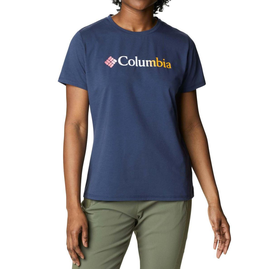 Γυναικείο Αθλητικό Μλουζάκι Columbia Sun Trek™ T-shirt Navy