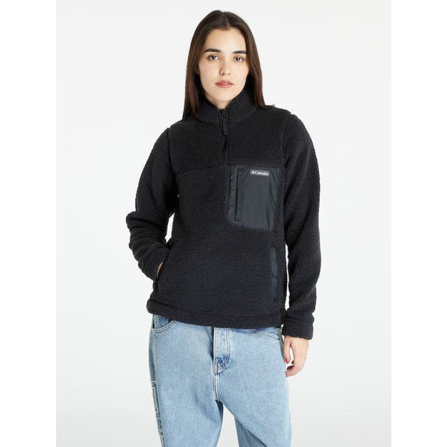 Γυναικεία Μπλούζα Fleece Columbia West Bend™ 1/4 Zip  Pullover - Black