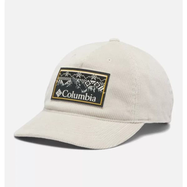 Unisex Καπέλο Columbia Puffect™ Corduroy 110 Snap Back Cap Dark Stone